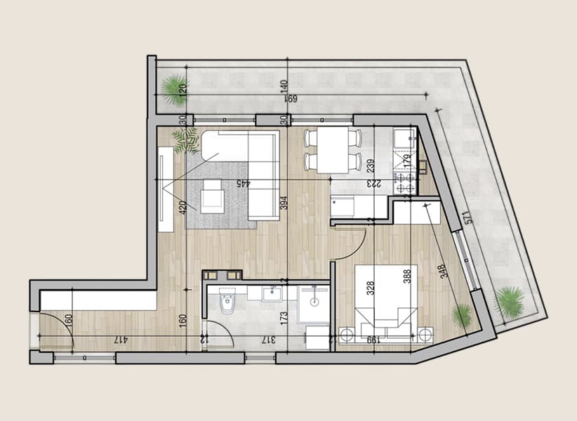 Medak Residence Stanovi