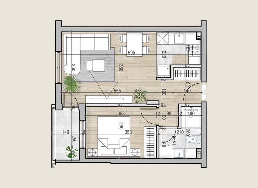 Medak Residence Stanovi